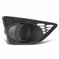 Non Trim Ring Fo1039141 Front Fog Light Cover For Ford Fusion 2010-2012 Passenger Right Side Smooth Black 
