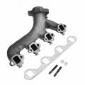 A-premium Left And Right Exhaust Manifolds Compatible With Ford F-150 1988-1996 F-250 F-350 E-150 E-250 E-350 Econoline Club