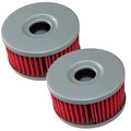 Caltric 2-pack Oil Filter For Suzuki 350 Dr350 Dr-350 Dr350se 1990-1999 