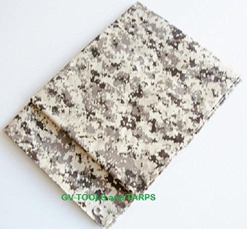 20 X 24 Digital Desert Camo Camouflage Poly Tarp W Grommets