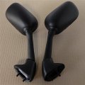 Httmt Mt252-017-bk Oem Replacement Racing Mirrors Compatible With Yzfr1 Yzf-r1 R1 2007 2008 Black