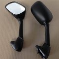 Httmt Mt252-017-bk Oem Replacement Racing Mirrors Compatible With Yzfr1 Yzf-r1 R1 2007 2008 Black