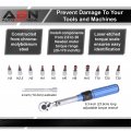 Abn Drive Click Torque Wrench Set 1 4in 14pc 2-20nm Dual Direction And Bit Bicycle Tool