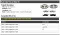 Front Ceramic Brake Pads And Rotor Kit Compatible With 2002-2005 Dodge Ram 1500