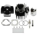 Adp11307da584s 93310-210m0-00 4j2-11311-01-00 Cylinder Piston Gasket Top End Rebuild Kit Fit For 1981-2009 Yamaha Pw50 