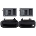 Interior Door Handles Front Rear Side Replacement For 1988-1993 Toyota Corolla Replaces Oe 6922012110 77250 6924012110 77434 