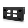 Front License Plate Bracket For Chevy Malibu Limited 2016 Plastic Replacement Gm1068164 And 23469258 Black Standard Style 