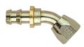 Fbm1439 Steel Hose Swivel 45 Degrees Elbow -06an Size Coupling Alloy 