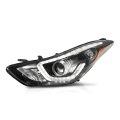 Pit66 Led Front Driver Left Side Headlight Assembly Headlamp Compatible With Hyundai Elantra 2014 2015 2016 Hy2502186 