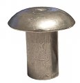 3 16 Dia X 5 Length Solid 2117-t4 Aluminum Rivet Universal Head Plain Finish Pack Of 1lb Approximately 640 Pieces 