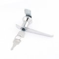 Uxcell Cabinet Metal Handle Panel Mount Cam Lock 2pcs W Keys