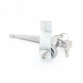 Uxcell Cabinet Metal Handle Panel Mount Cam Lock 2pcs W Keys