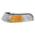 Halogen Side Marker Light For 1992 To 1997 Crown Victoria Left Driver Amber Color Waterproof Fo2520124 F2az13201b 