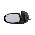 Door Mirror For Dodge Caliber 2010 2011 2012 Driver Side Textured Black Power Heated Non Folding Replaces Ch1320365 
