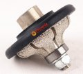 Raizi F20 Type Vacuum Brazed F Ogee-bullnose Diamond Hand Profile Wheel Router Bit For Granite Edge With 5 8 -11 Thread