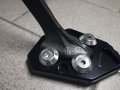 Fxcnc Racing Aluminum Motorcycle Side Stand Plate Kickstand Extension Pad Compatible With B M W K1200s 2004-2008 K1200r