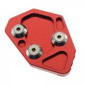 Fxcnc Racing Aluminum Motorcycle Side Stand Plate Kickstand Extension Pad Compatible With B M W K1200s 2004-2008 K1200r
