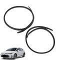 Roof Trim Molding Kit Black Replacement For Corolla 2003 2004 2005 2006 2007 2008 2 Piece Rubber Set Ce Le S Sport Xrs Sedan 4 