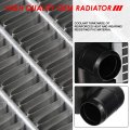 Dpi 2191 Factory Style 1-row Cooling Radiator Compatible With Saturn Sc1 Sc2 Sl1 Sl2 Sl Sw1 Sw2 At 1994-2002 Aluminum Core
