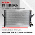 Dpi 2191 Factory Style 1-row Cooling Radiator Compatible With Saturn Sc1 Sc2 Sl1 Sl2 Sl Sw1 Sw2 At 1994-2002 Aluminum Core