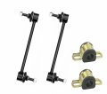 4pc Front Stabilizer Link Kit Bushings Fits Sonic Ls Lt Ltz Rs 