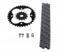 Fits Honda Trx250x 250x 520-86 Non O Ring Chain Sprocket Black 14 36