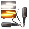 Carleef 2pcs Motorcycle Turn Signals Bright Cool 12led Signal Lights Indicators Modification Essential 12v Blinkers With 