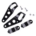 1pair 27-36mm Black Motorcycle Fork Head Lamp Holder Adapter Headlight Mount Bracket