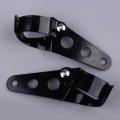 1pair 27-36mm Black Motorcycle Fork Head Lamp Holder Adapter Headlight Mount Bracket