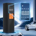 Mini Car Electric Tire Inflator Portable 150psi Dc12v With Digital Display Led Light For Wheels Motorcycle Ball