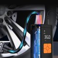 Mini Car Electric Tire Inflator Portable 150psi Dc12v With Digital Display Led Light For Wheels Motorcycle Ball