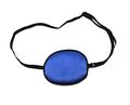 Honbay 2pcs Black And Navy Blue Elastic Silk Eye Patch For Adults Lazy Amblyopia Strabismus 