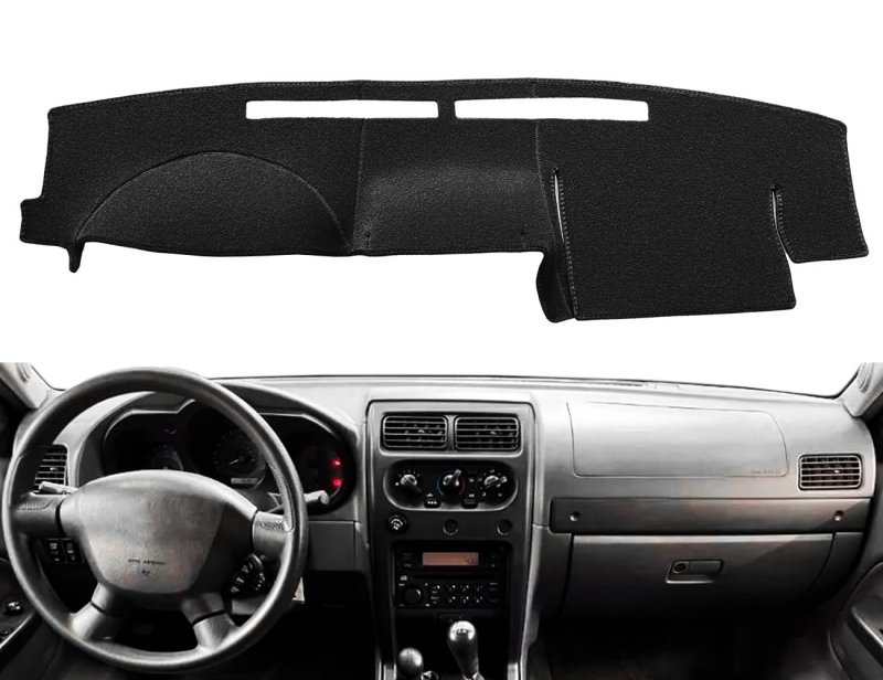 Dash Cover Mat Custom Fit For Nissan Frontier Xterra 2002 2003 2004 Dashboard Pad Carpet Black J158