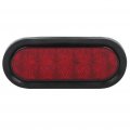 Set Of 4 6 21 Led Red Len Light 988-rk Brake Stop Turn Trailer Tails Amber Light 988-ak Lights For Freightliner Argosy 200 4 6 