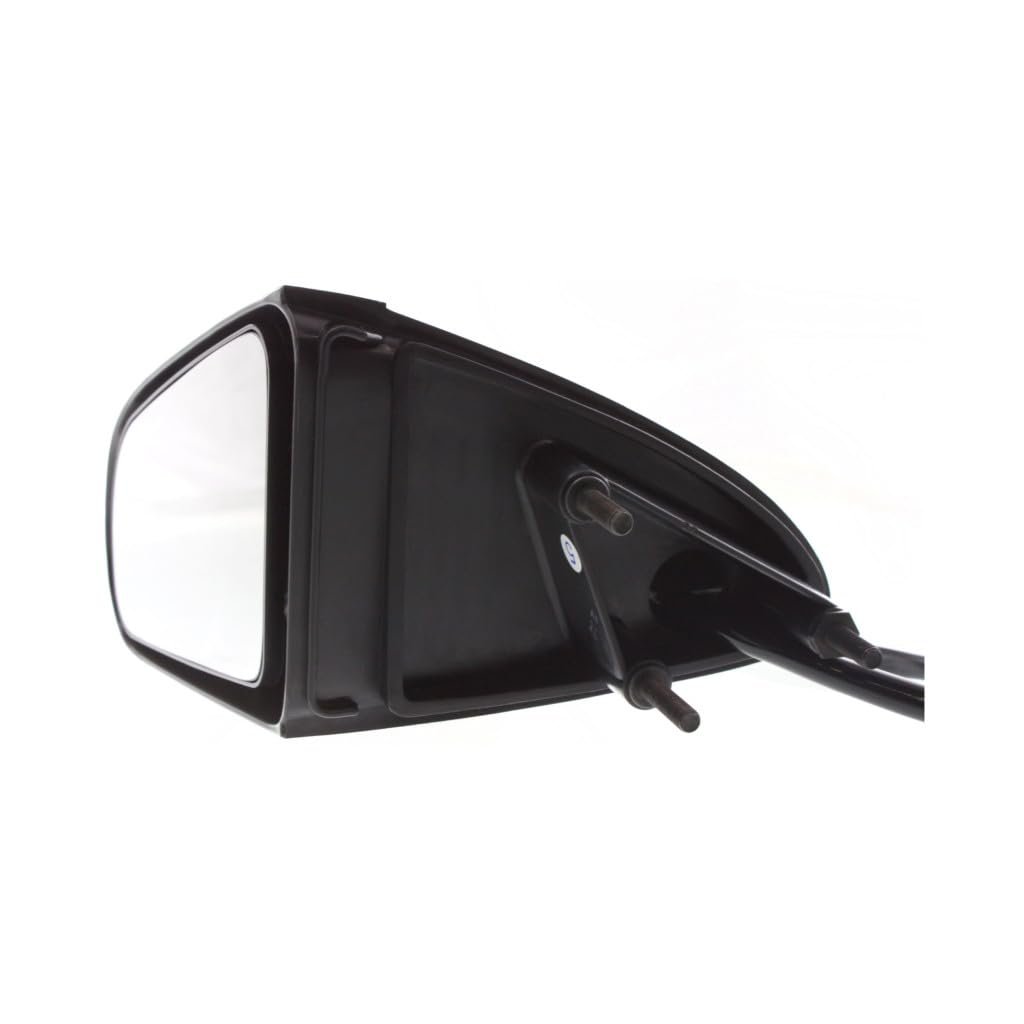 Door Mirror Driver Side For Oldsmobile Delta 88 1990 1991 Manual Remote Non Foldaway Heated Paintable Black Replacement