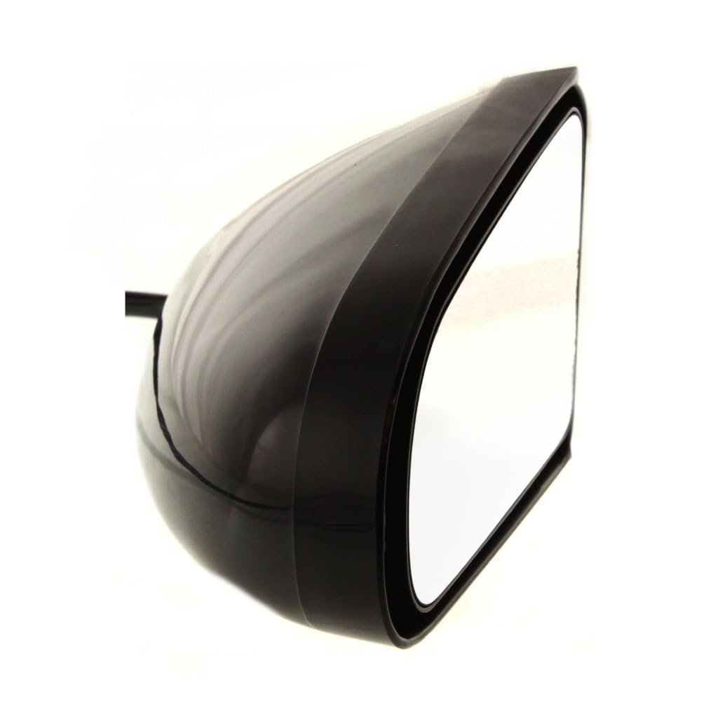 Door Mirror Driver Side For Oldsmobile Delta 88 1990 1991 Manual Remote Non Foldaway Heated Paintable Black Replacement