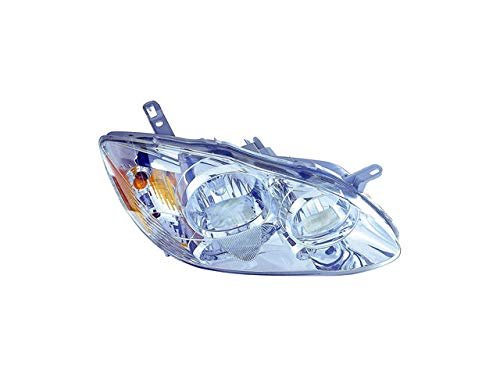 Right Passenger Side Headlight Assembly For 2005-2008 Toyota Corolla
