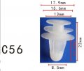 Autobahn88 Front Door Panel Trim Clip Compatible With Toyota Tacoma Oem 67771-04040 Pack Of 20