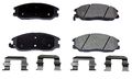 Gx955 Prosolution Ceramic Brake Pad For Rear Position Noise Reduction And Corrosion Protective Coating 