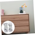 Osaladi Keyed Hasp Locks Knob Metal Cabinetsing Angle Locking Lock With Keys Door Drawer Padlock Showcase Lock Cabinet Iron
