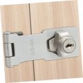 Osaladi Keyed Hasp Locks Knob Metal Cabinetsing Angle Locking Lock With Keys Door Drawer Padlock Showcase Lock Cabinet Iron