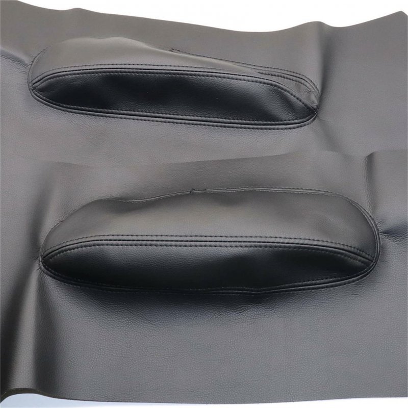 2pcs Leather Door Panel Insert Cards Cover Replacement For Beetle 1998-2010 Black