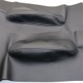 2pcs Leather Door Panel Insert Cards Cover Replacement For Beetle 1998-2010 Black