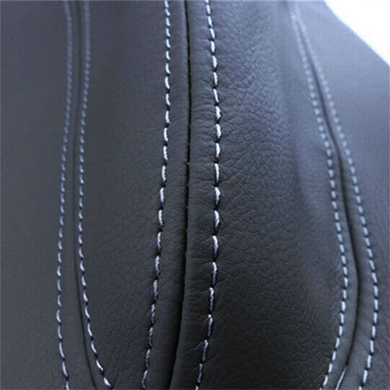 2pcs Leather Door Panel Insert Cards Cover Replacement For Beetle 1998-2010 Black