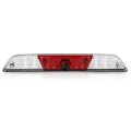 Led Third Brake Light For Ford F250 F350 Super Duty 2017 2022 Red And Clear Lens Chrome Housing With Camera Tow Vision High 