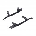 Upper Headlight Gasket Cover Strip Set L R Qiilu Pair Of Gaskets Sealing 63117174517 Fit For 3 Series E92 E93 2005-2010