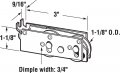 Prime-line D 1727 1-1 8 In Steel Ball Bearing Sliding Door Tandem Roller Single Pack