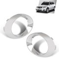 Fog Light Trim Set Left And Right Chrome 2pcs For Benz Glk350 Submodel 4matic Base 2010-2012 2048851074 