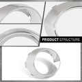 Fog Light Trim Set Left And Right Chrome 2pcs For Benz Glk350 Submodel 4matic Base 2010-2012 2048851074