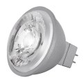 Satco S8636 8w Mr16 Led Lamp Dimmable 3000k Warm White 490 Lumens Gray Gu5 3 Base 12v Ac Dc Damp Location 75w Incandescent 